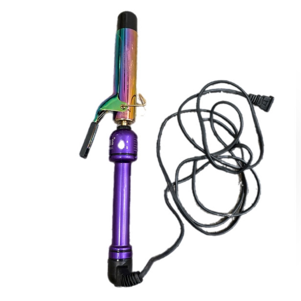 Hot Tools Purple and Iridescent Curling‎ Iron